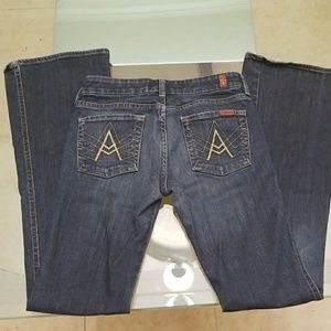 7 for all mankind jeans "A Pockets"